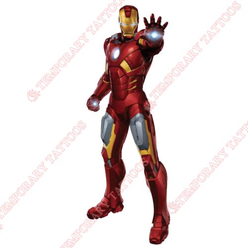 Iron Man Customize Temporary Tattoos Stickers NO.200